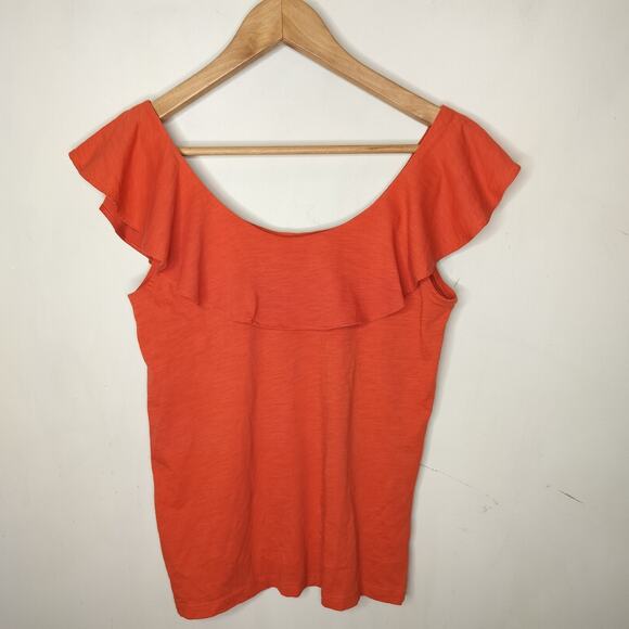 Ann Taylor LOFT Flutter Sleeve Top - Picture 5 of 7